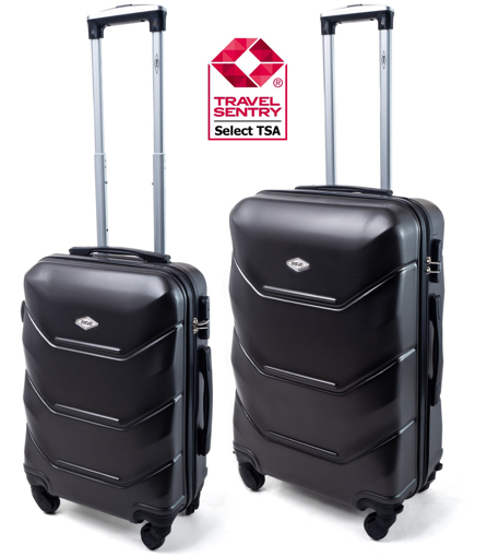 Obrázek z RGL Sada cestovních kufrů ABS na 4 kolečkách SM720 