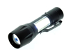 Obrázek z Kapesní COB LED svítilna s teleskopickým zoomem a USB dobíjením - 9cm 